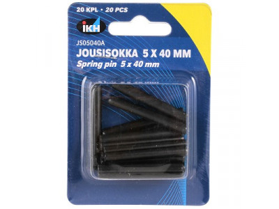 JOUSISOKKA 5X40MM 20KPL DIN1481